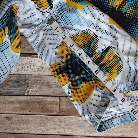 Maui And Sons Board Shorts Mens Size 34 Multicolor Floral Beach Swim Trunks - Picture 12 of 12